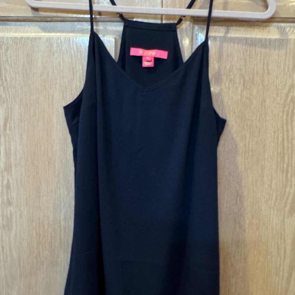 Lilly Pulitzer true Navy Camisole lined Top